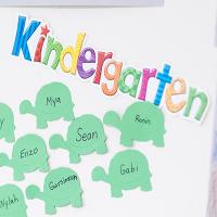 Photo of Kindergarten sign